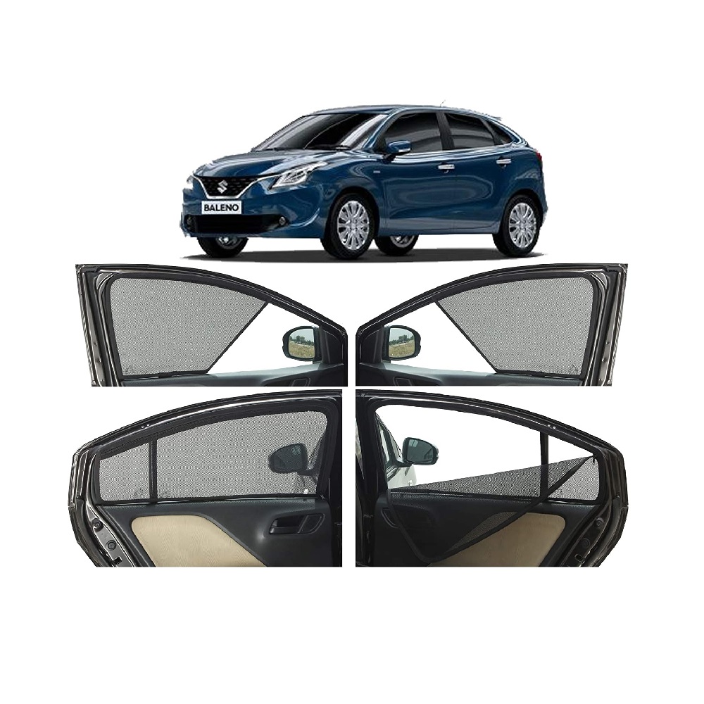 Buy Order Half Window Sunshades / Curtains for Maruti Baleno